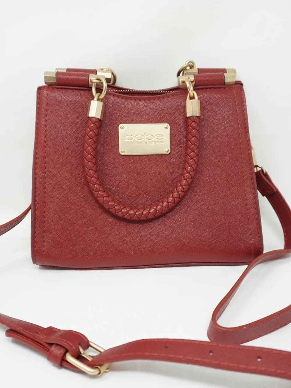 Bebe Yolanda Small Saffiano Shopper